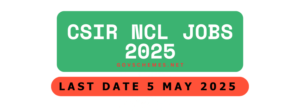 csir-ncl job